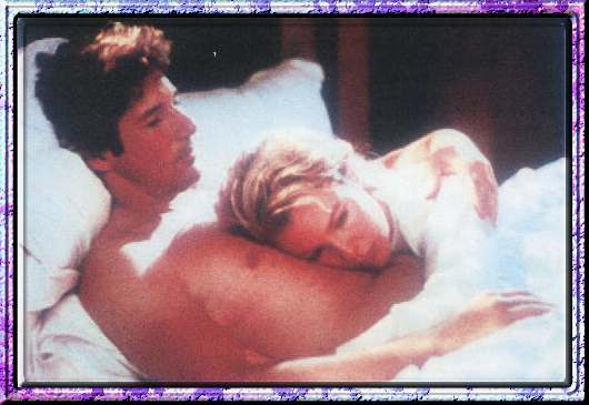 Richard Gere & Kim Basinger in bed