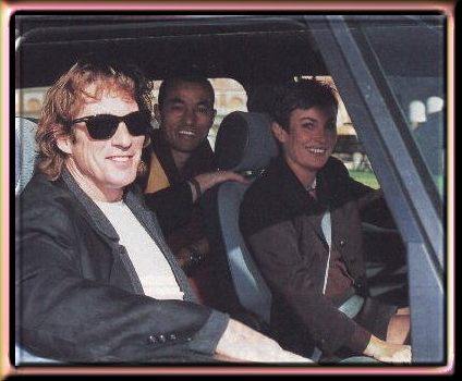 in car